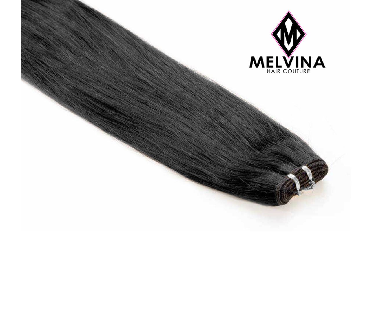 220 Gram -JET BLACK- Clip-In Extensions