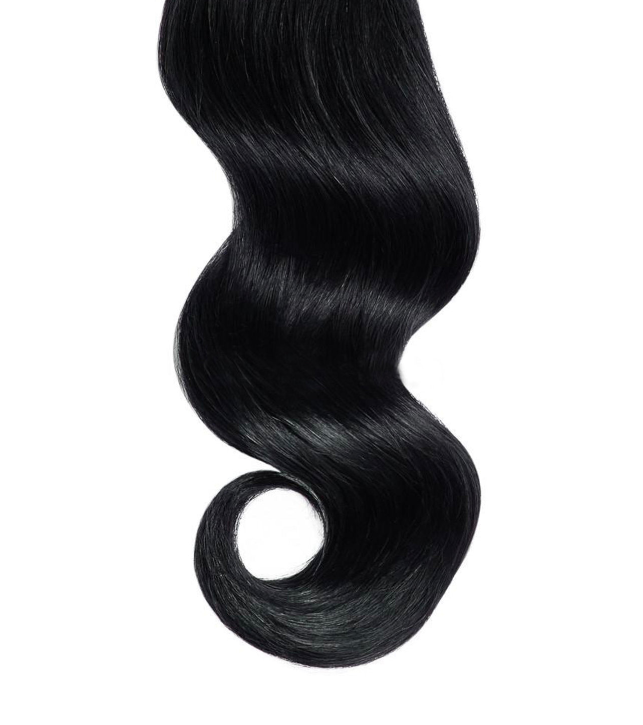 220 Gram -JET BLACK- Clip-In Extensions