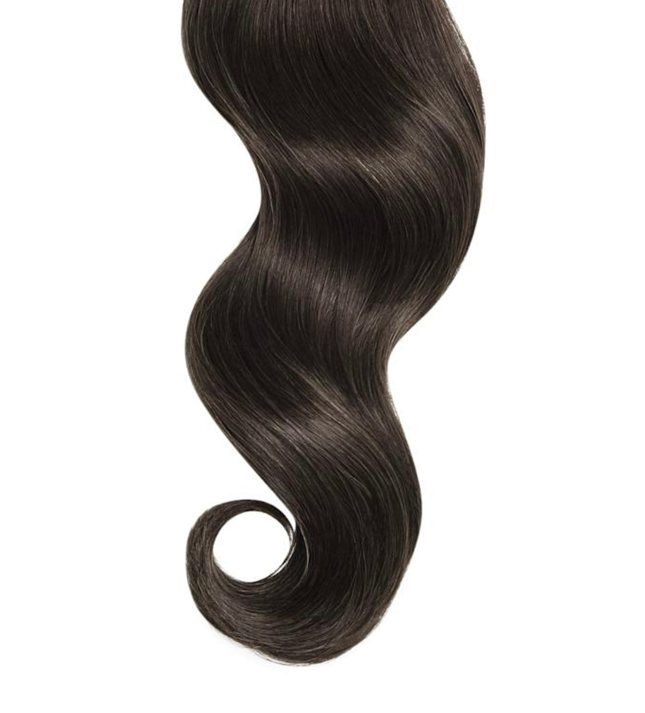 220 Gram -OFF BLACK Clip-In Hair Extensions