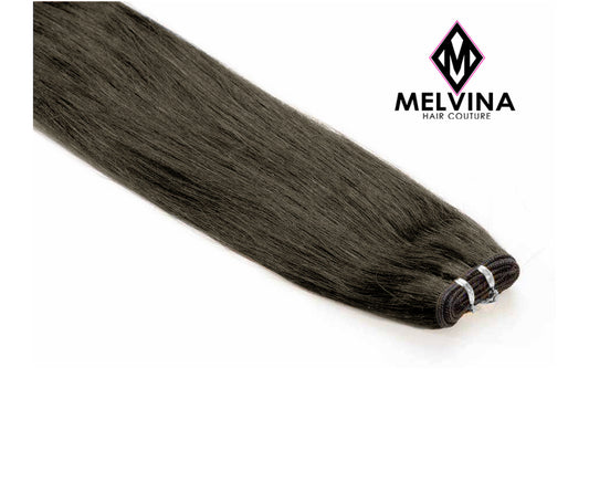 220 Gram -OFF BLACK Clip-In Hair Extensions